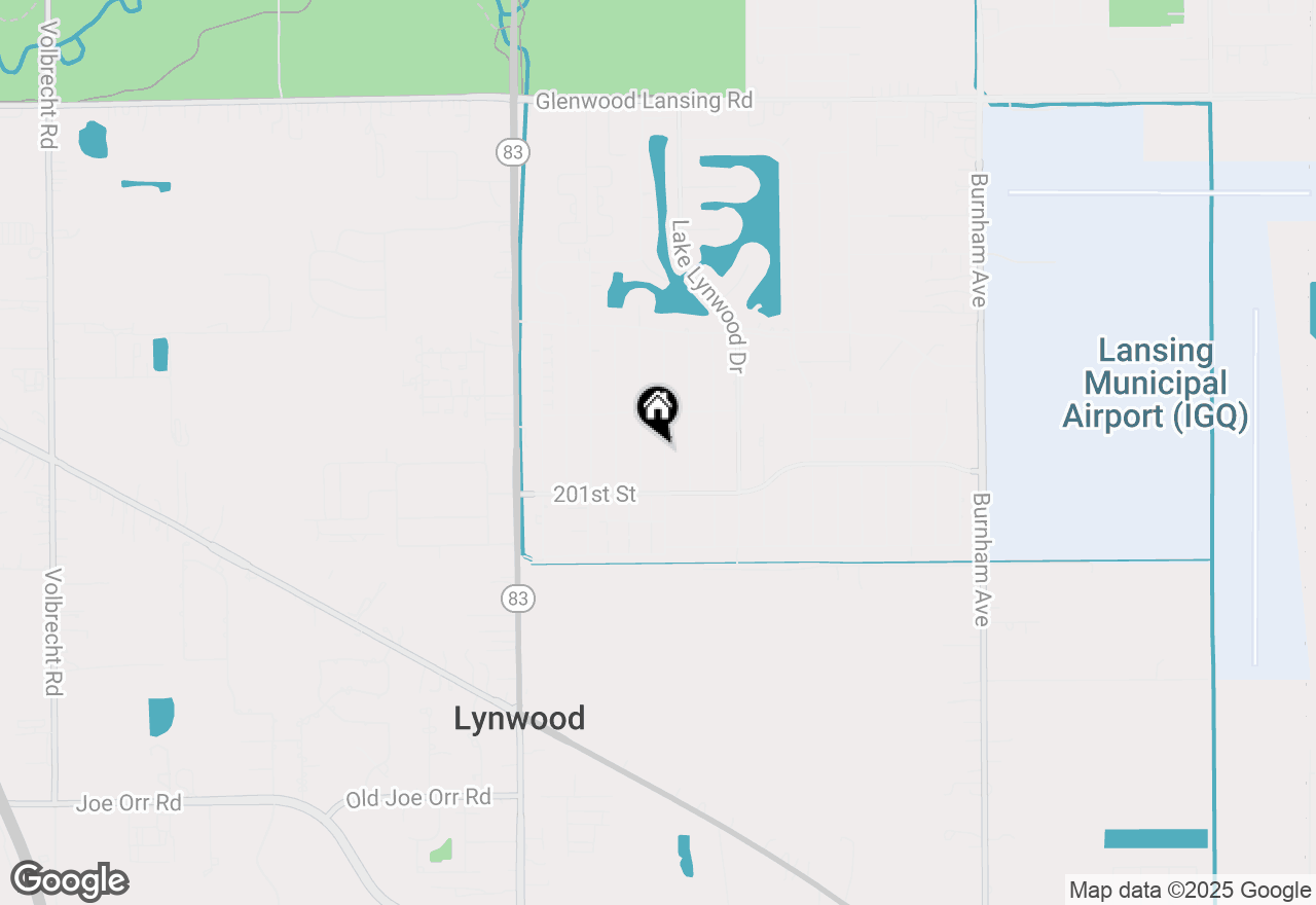 Map of 20042 Lakewood, Lynwood, IL 60411