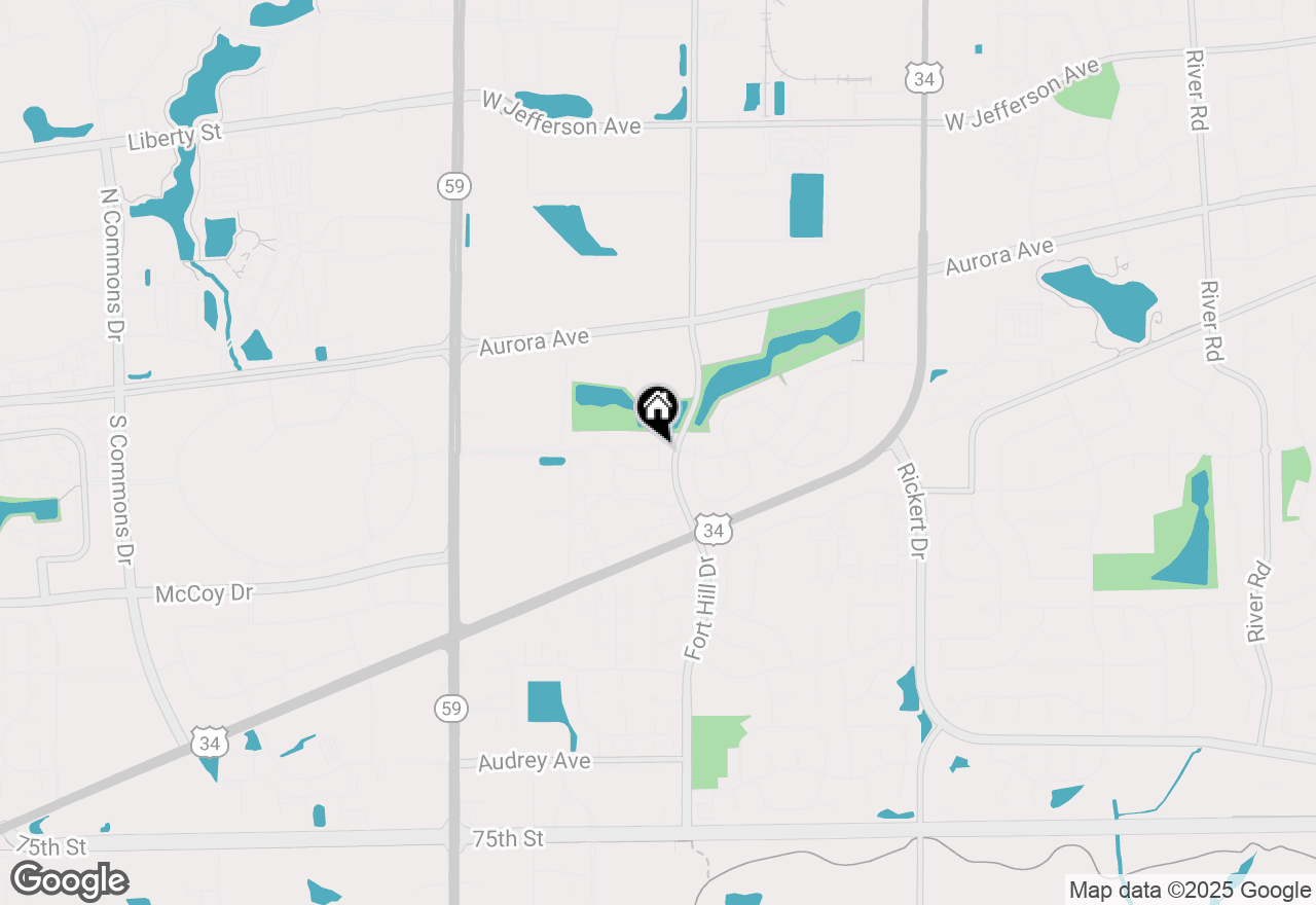 Map of 2522 Arcadia Circle, Naperville, IL 60540