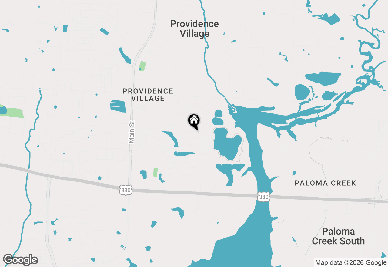 Map of 1375 Kingston Place, Providence Village, TX 76227