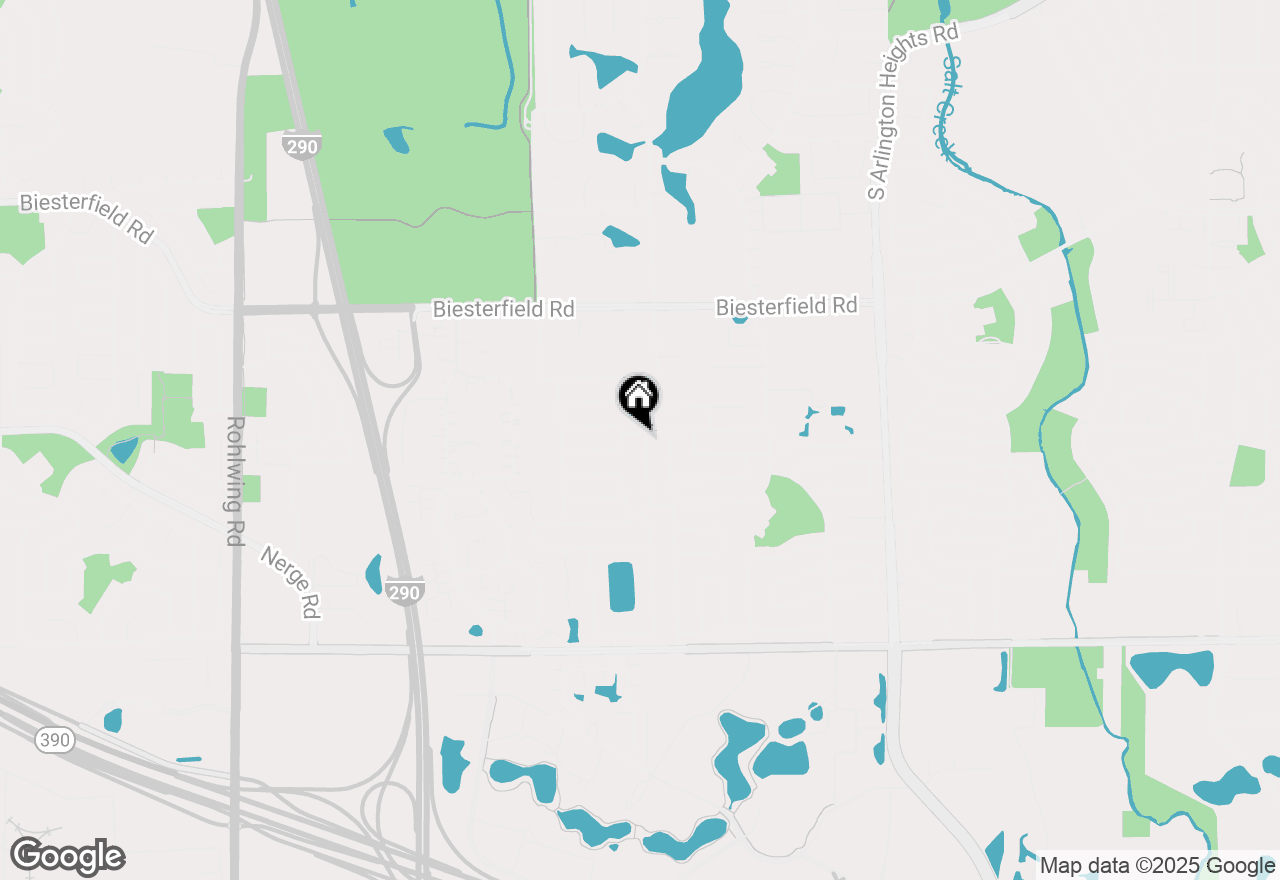 Map of 1100 Leicester Road, Elk Grove Village, IL 60007