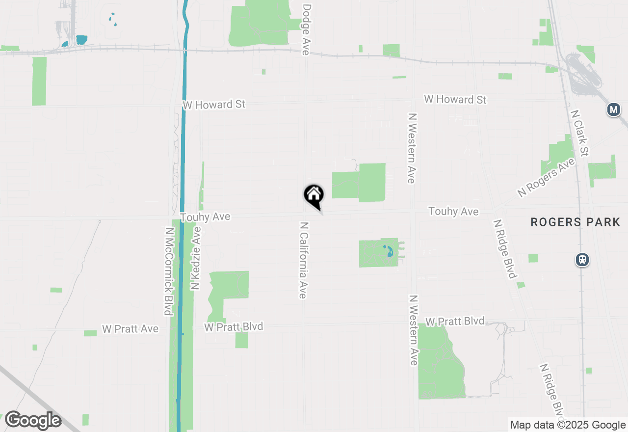 Map of 2739 W Touhy Avenue, Chicago, IL 60645