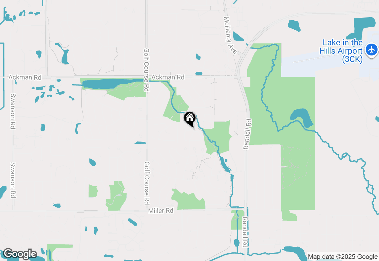 Map of 1401 Acadia Circle, Pingree Grove, IL 60140