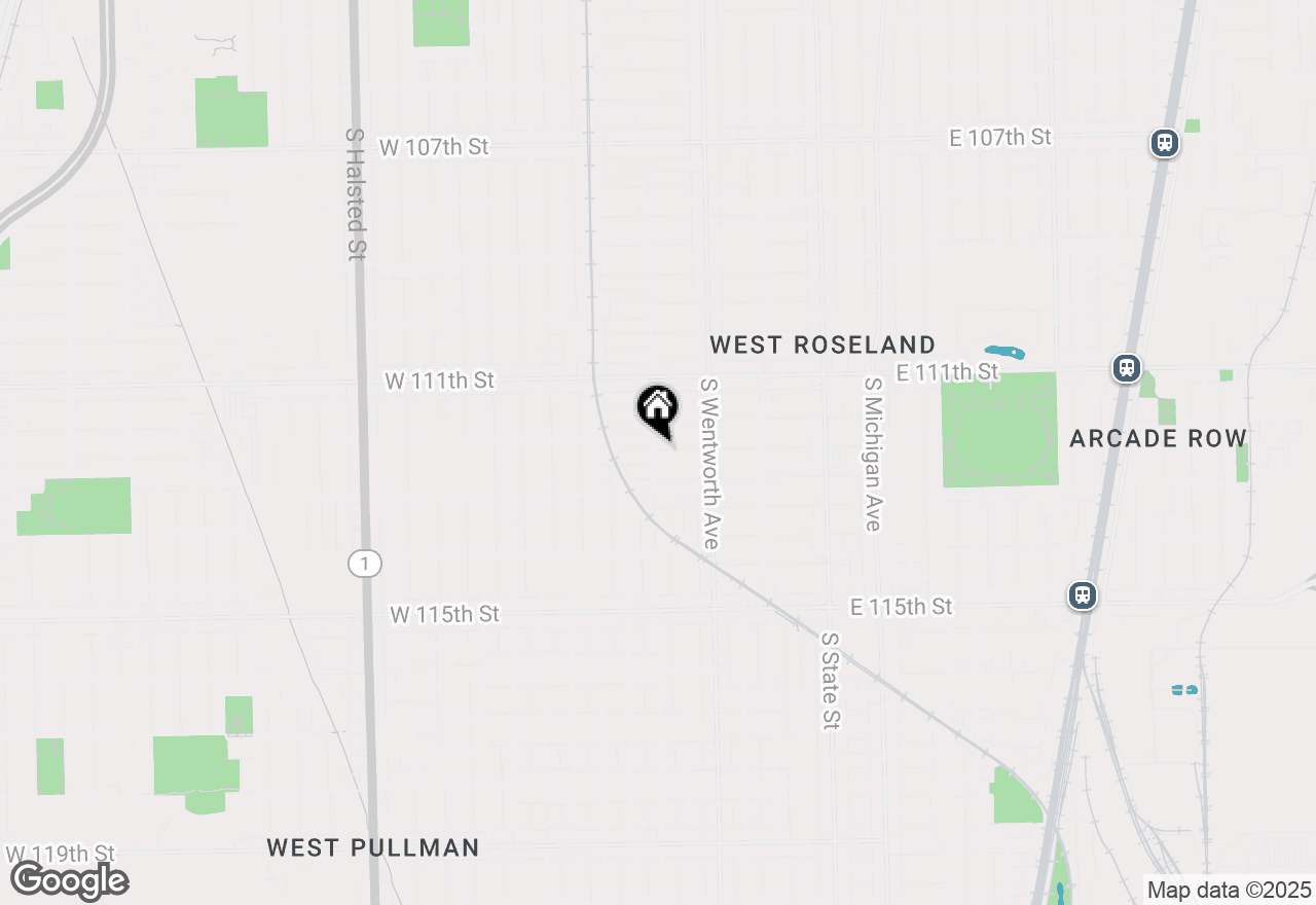 Map of 256 W 112th Place, Chicago, IL 60628