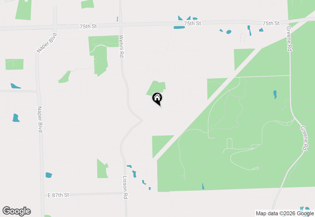 Map of 1714 Auburn Avenue, Naperville, IL 60565