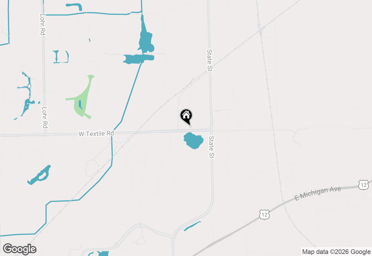 Map of 704 Groveland Circle, Ann Arbor, MI 48108