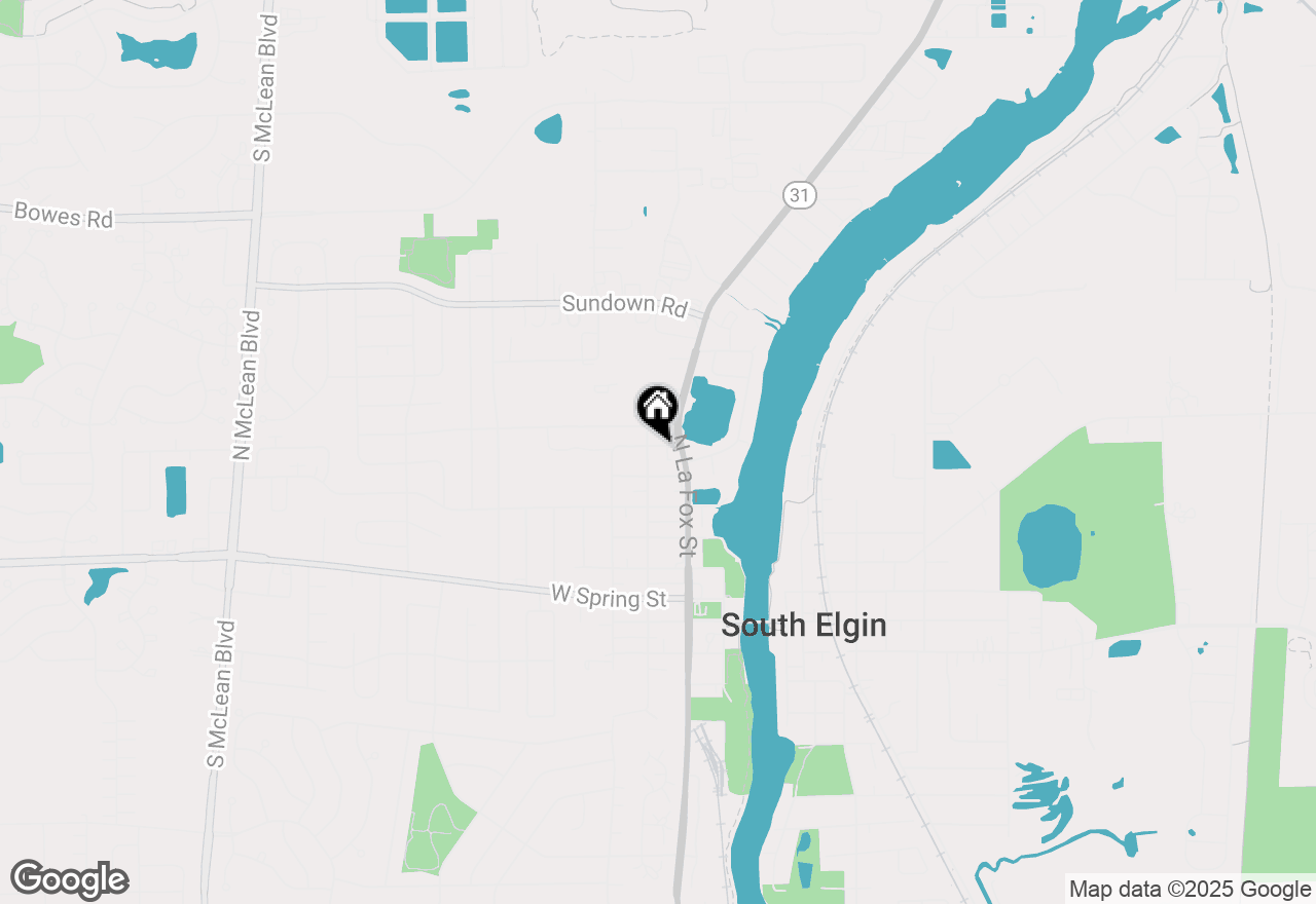 Map of 275 Quarry Street, South Elgin, IL 60177