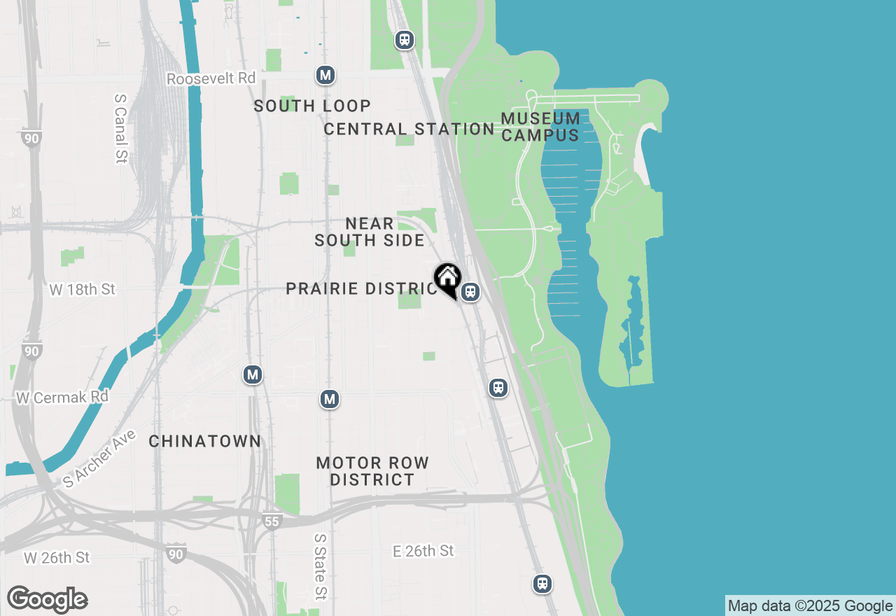 Map of 1840 S Calumet Avenue, Chicago, IL 60616