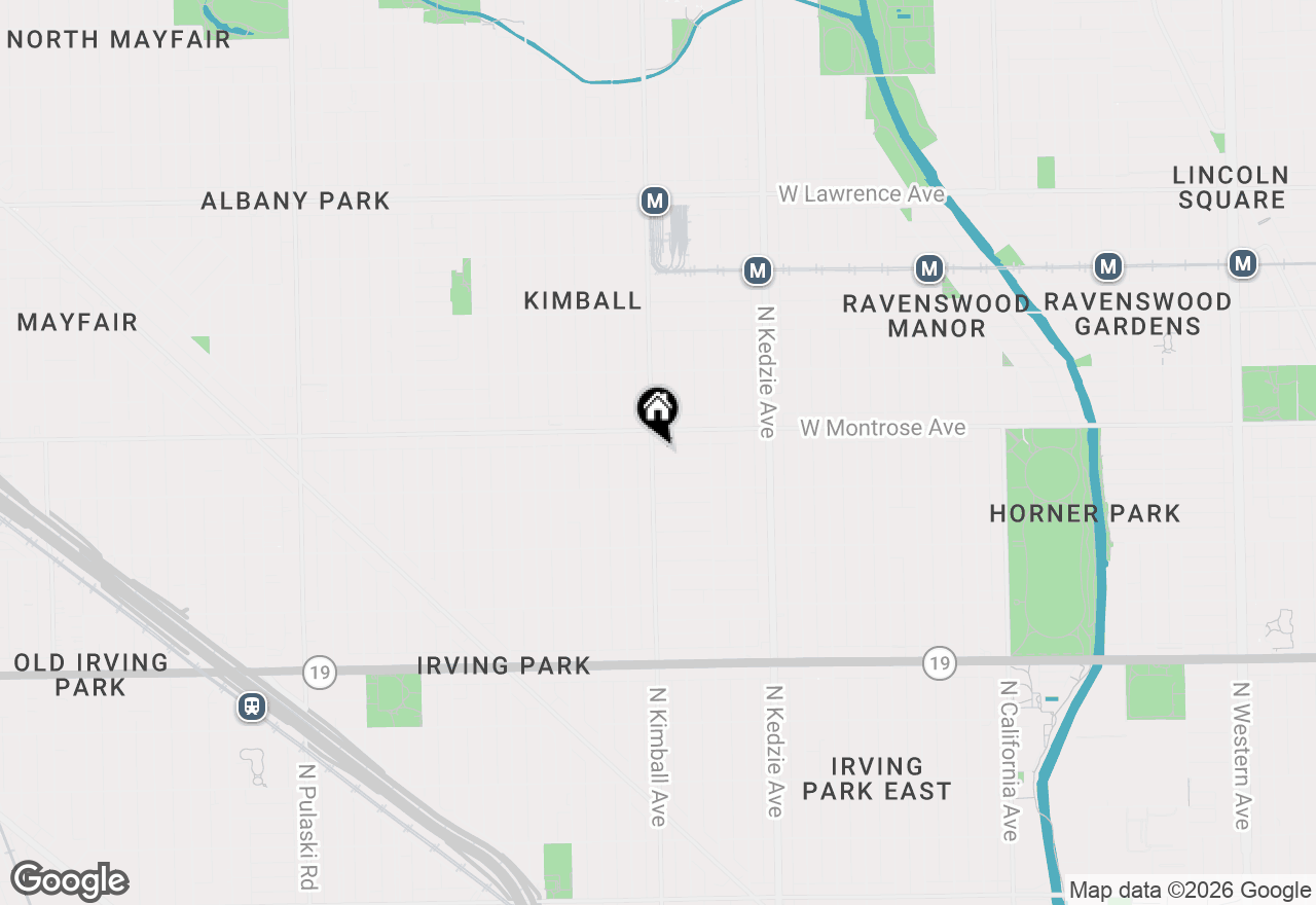 Map of 3354 W Pensacola Avenue, Chicago, IL 60618
