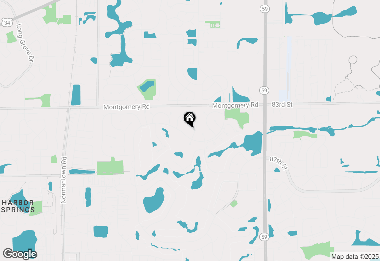 Map of 3944 Paradise Canyon Court, Naperville, IL 60564