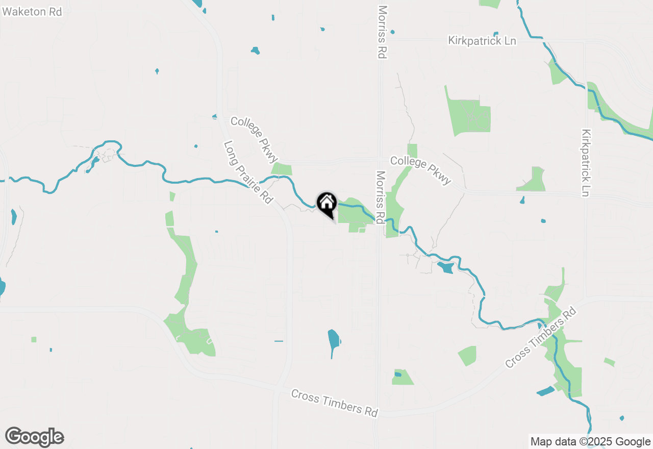 Map of 2460 Merriweather Lane, Flower Mound, TX 75028