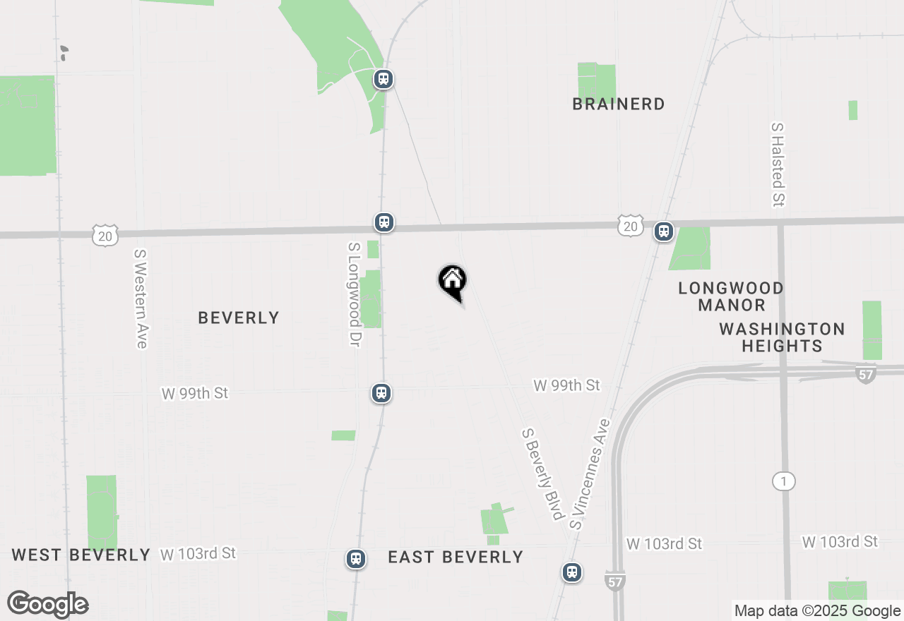 Map of 9726 S Charles Street, Chicago, IL 60643