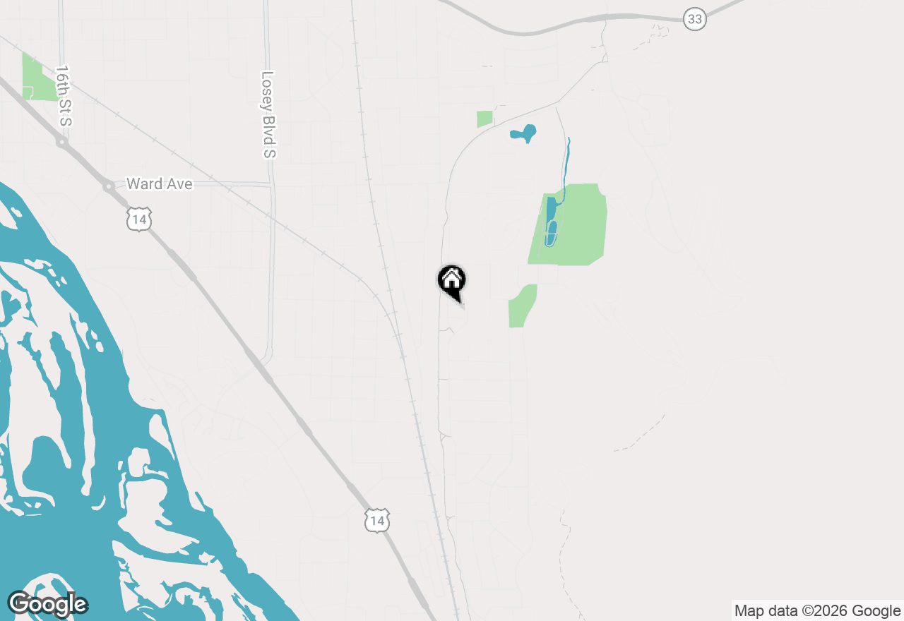 Map of 3138 Linden Dr, La Crosse, WI 54601
