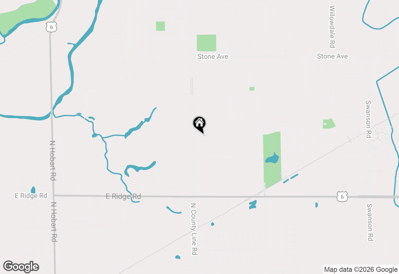 Map of 5024 Boulder Avenue, Portage, IN 46368