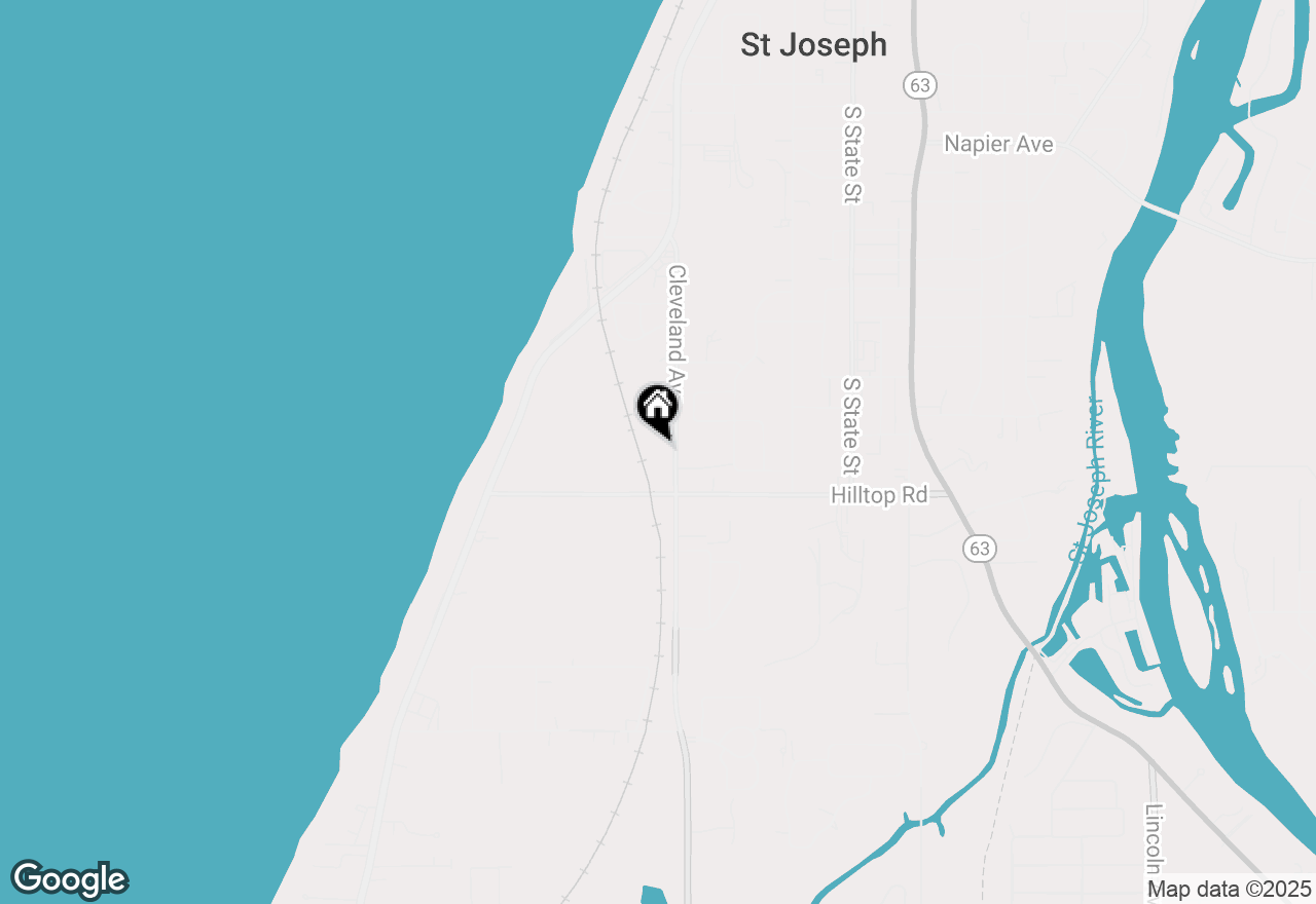 Map of 3118 Cleveland Avenue, St. Joseph, MI 49085