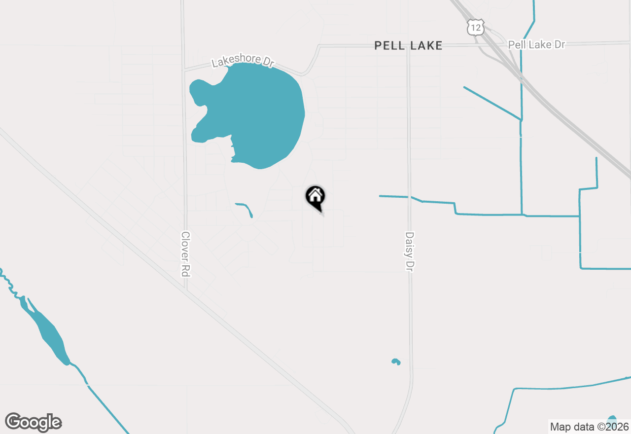 Map of N1196 Rosewood Dr, Genoa City, WI 53128