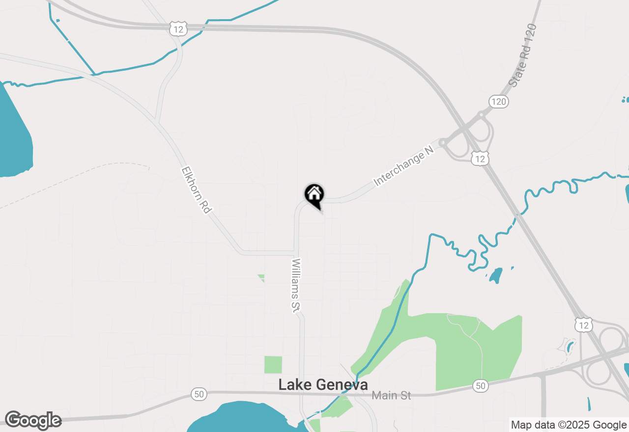 Map of 728 Milwaukee St, Lake Geneva, WI 53147