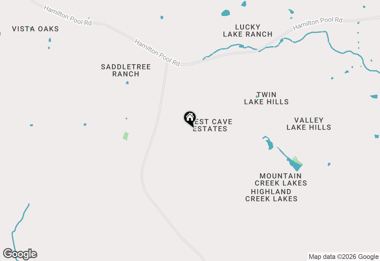 Map of 10621 W Cave Loop, Dripping Springs, TX 78620
