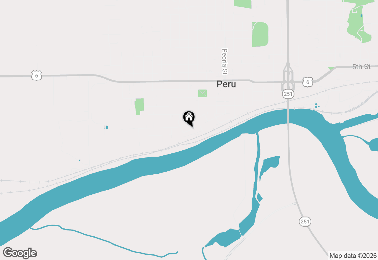 Map of 2215 State Street, Peru, IL 61354
