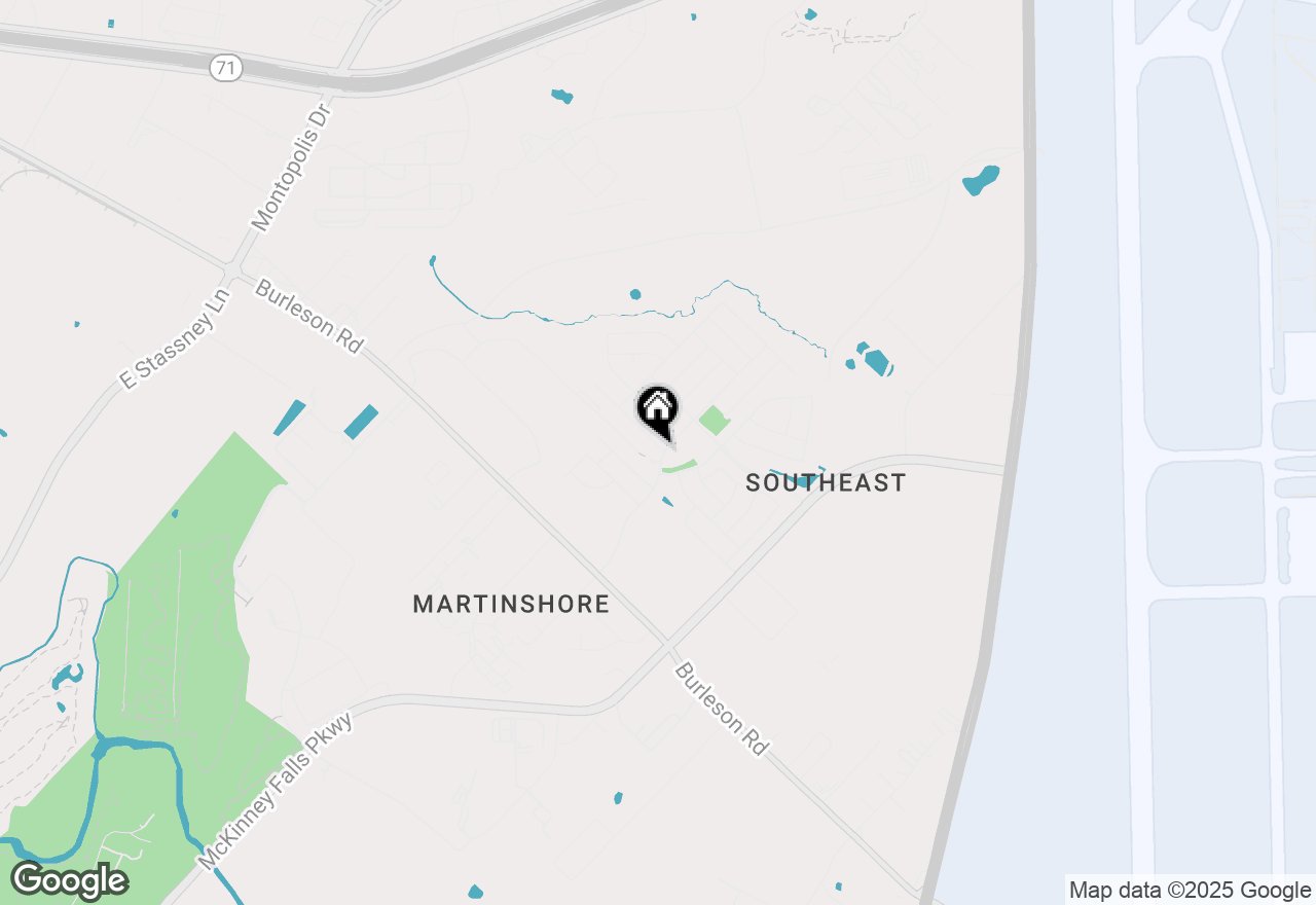 Map of 7216 Vail Ridge St, Austin, TX 78744