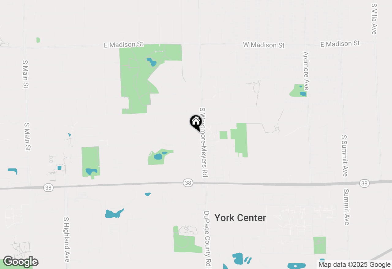 Map of 1039 S School Street, Lombard, IL 60148