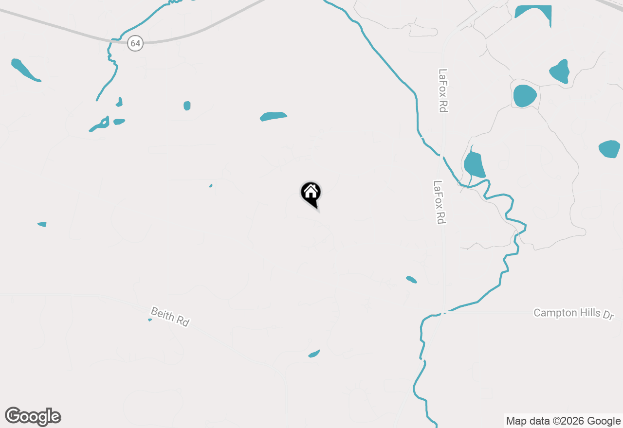 Map of (Address confidential), Campton Hills, Illinois 60119