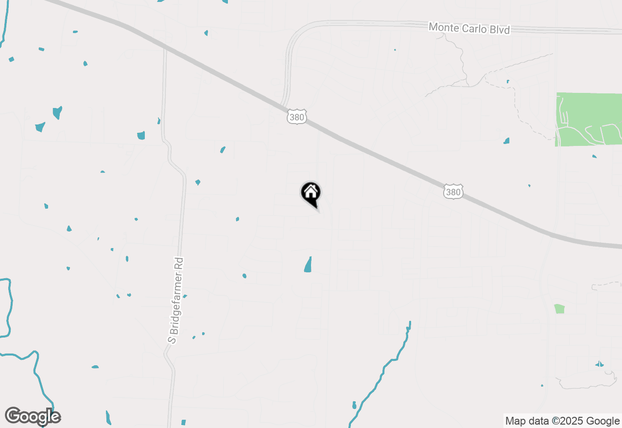 Map of 802 Martell Road, Mckinney, TX 75069