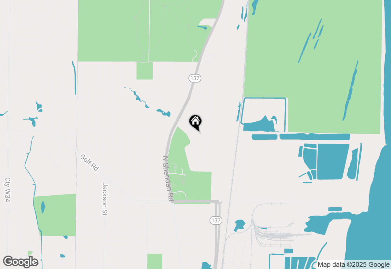 Map of (Address confidential), Waukegan, Illinois 60087