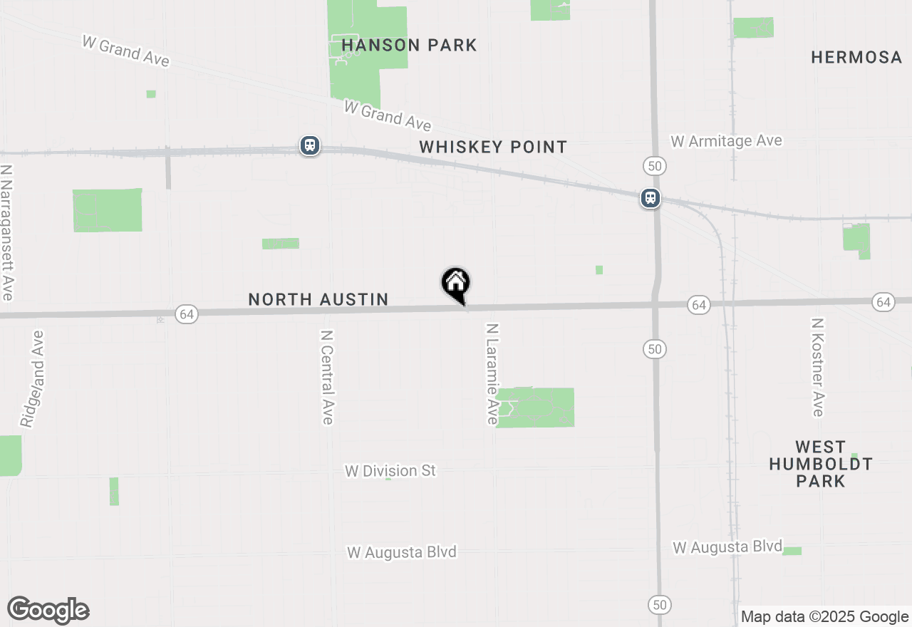 Map of 5263 W North Avenue, Chicago, IL 60639