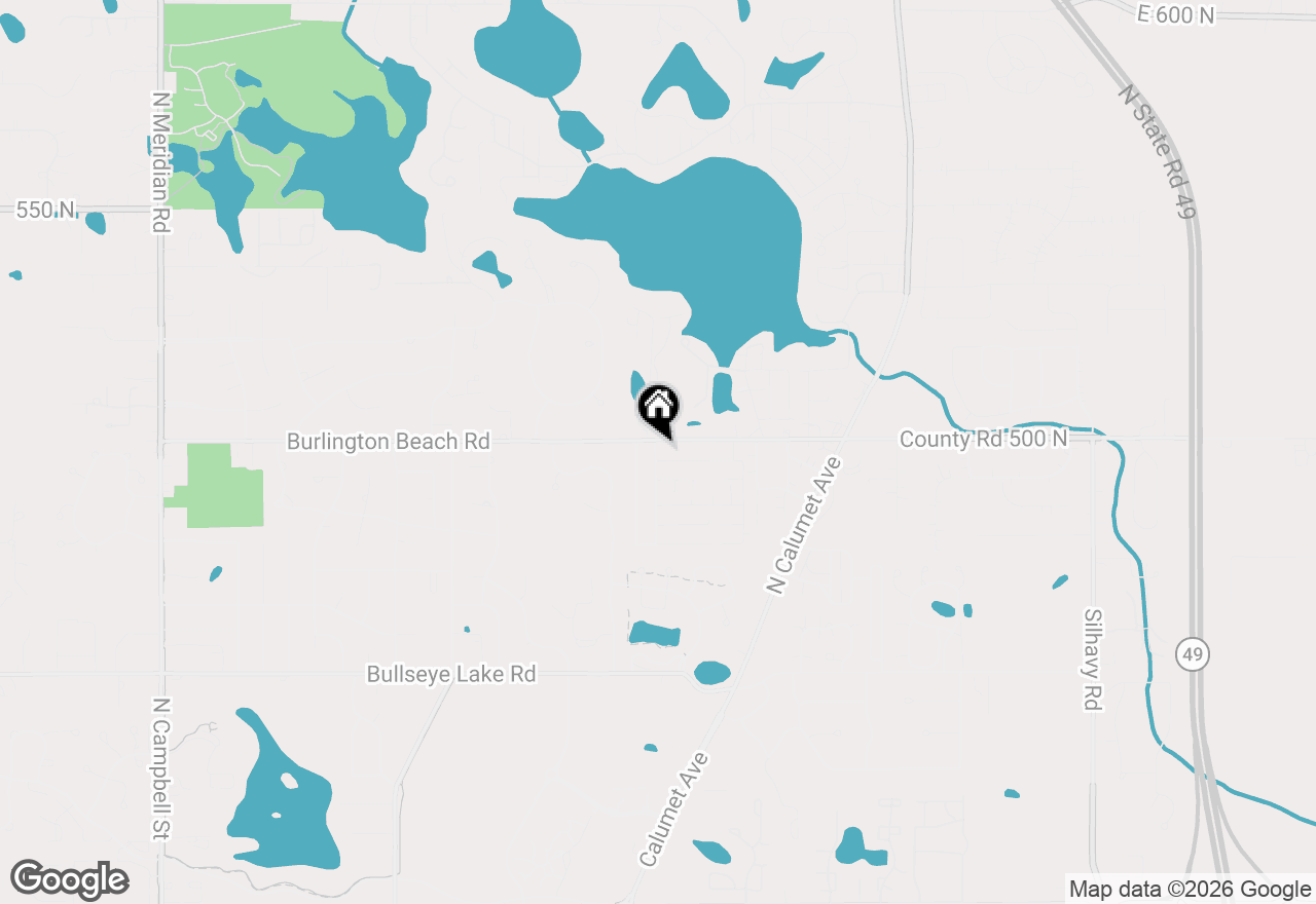 Map of 4206 Sumac Road, Valparaiso, IN 46383