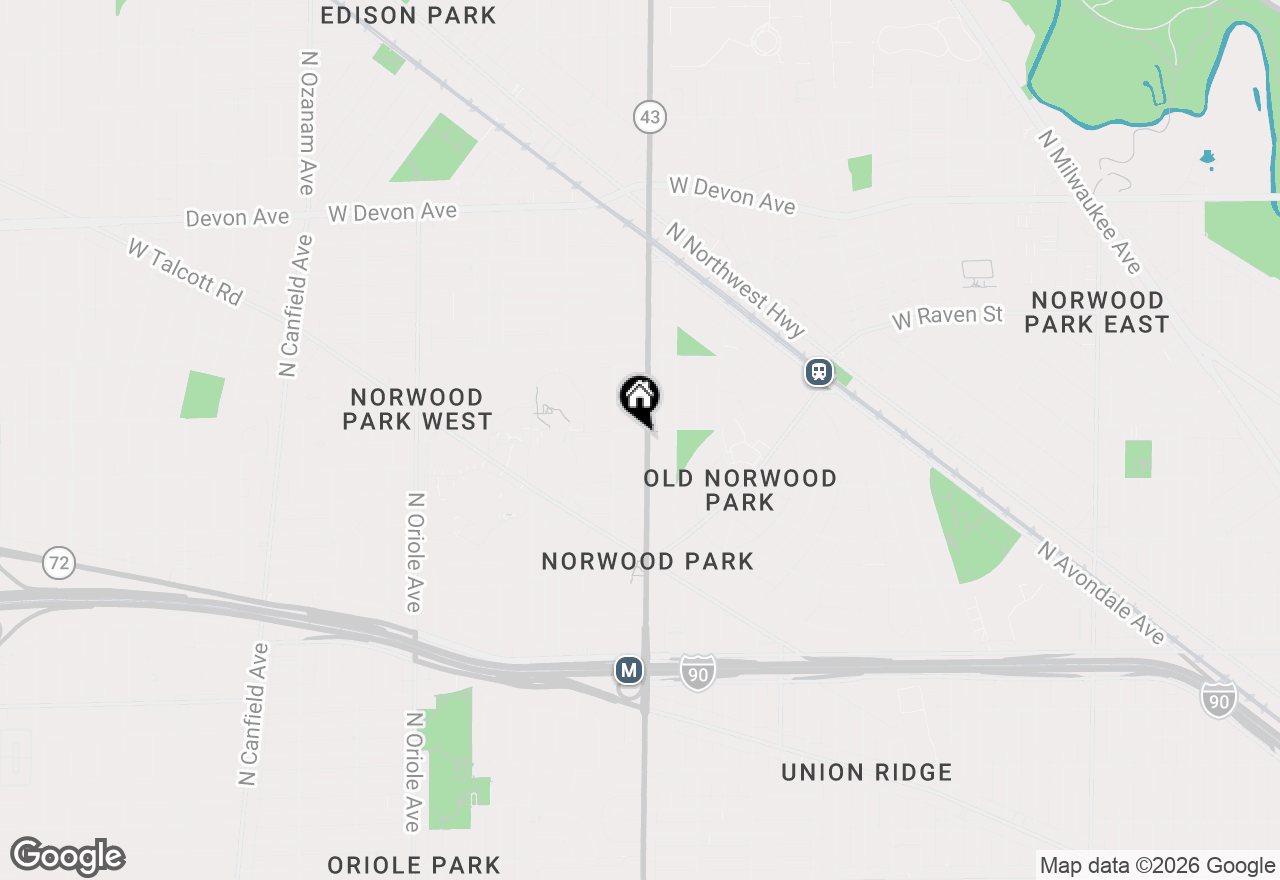 Map of 5934 N Harlem Avenue, Chicago, IL 60631