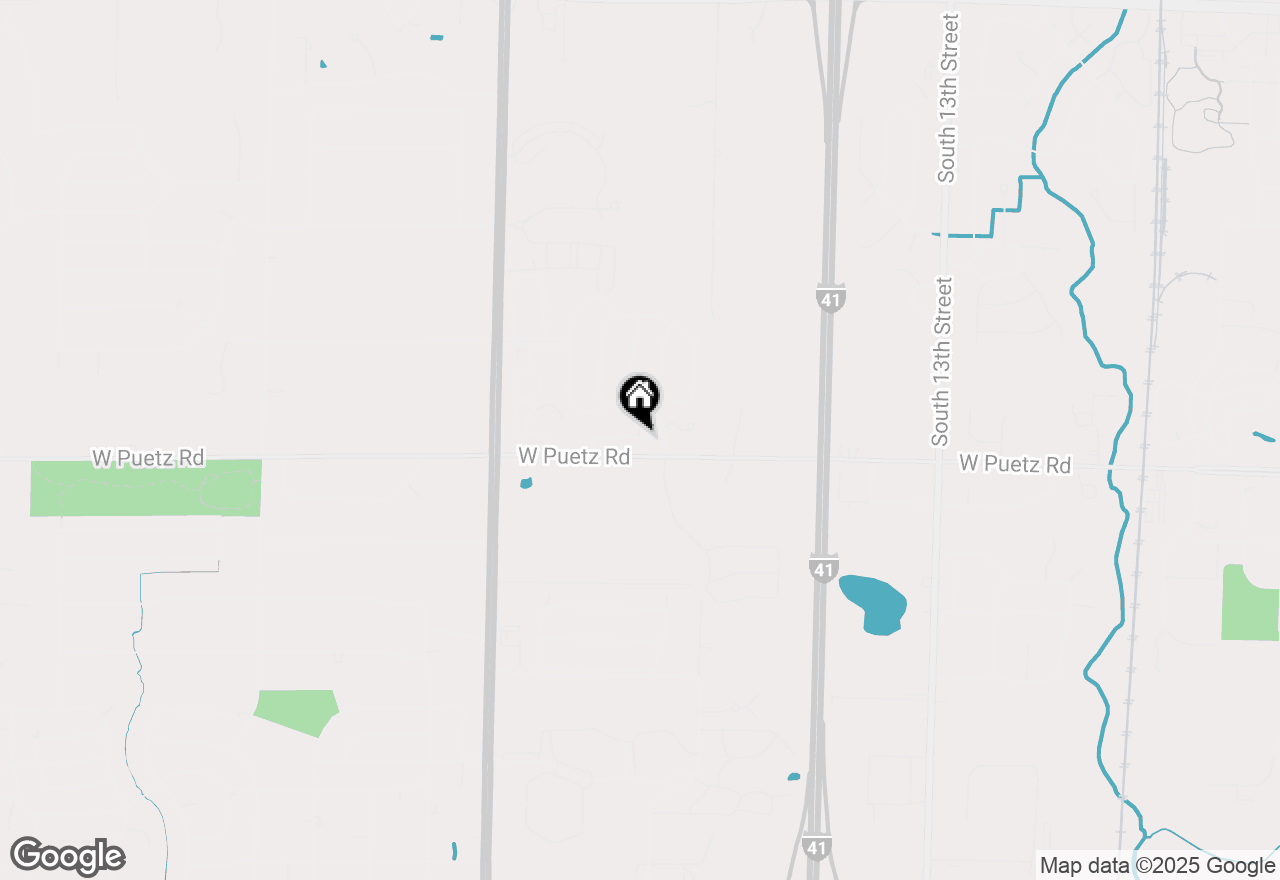 Map of 2236 W Vista Bella Dr, Oak Creek, WI 53154