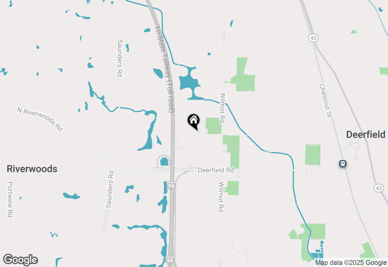 Map of 1703 Chatham Circle, Deerfield, IL 60015