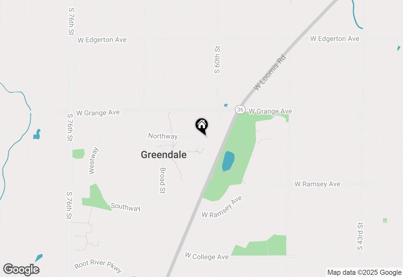 Map of 5603 Churchway, Greendale, WI 53129