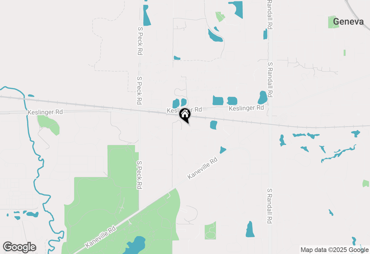 Map of 2983 Caldwell Lane, Geneva, IL 60134