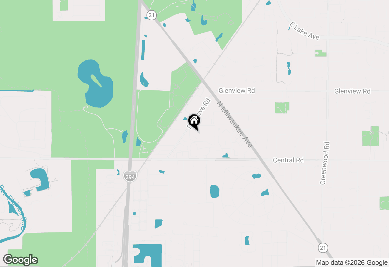Map of 10353 Dearlove Road #3A, Glenview, IL 60025