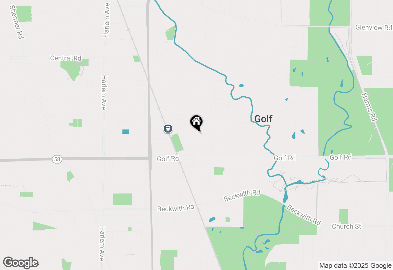 Map of 31 Briar Road, Golf, IL 60029