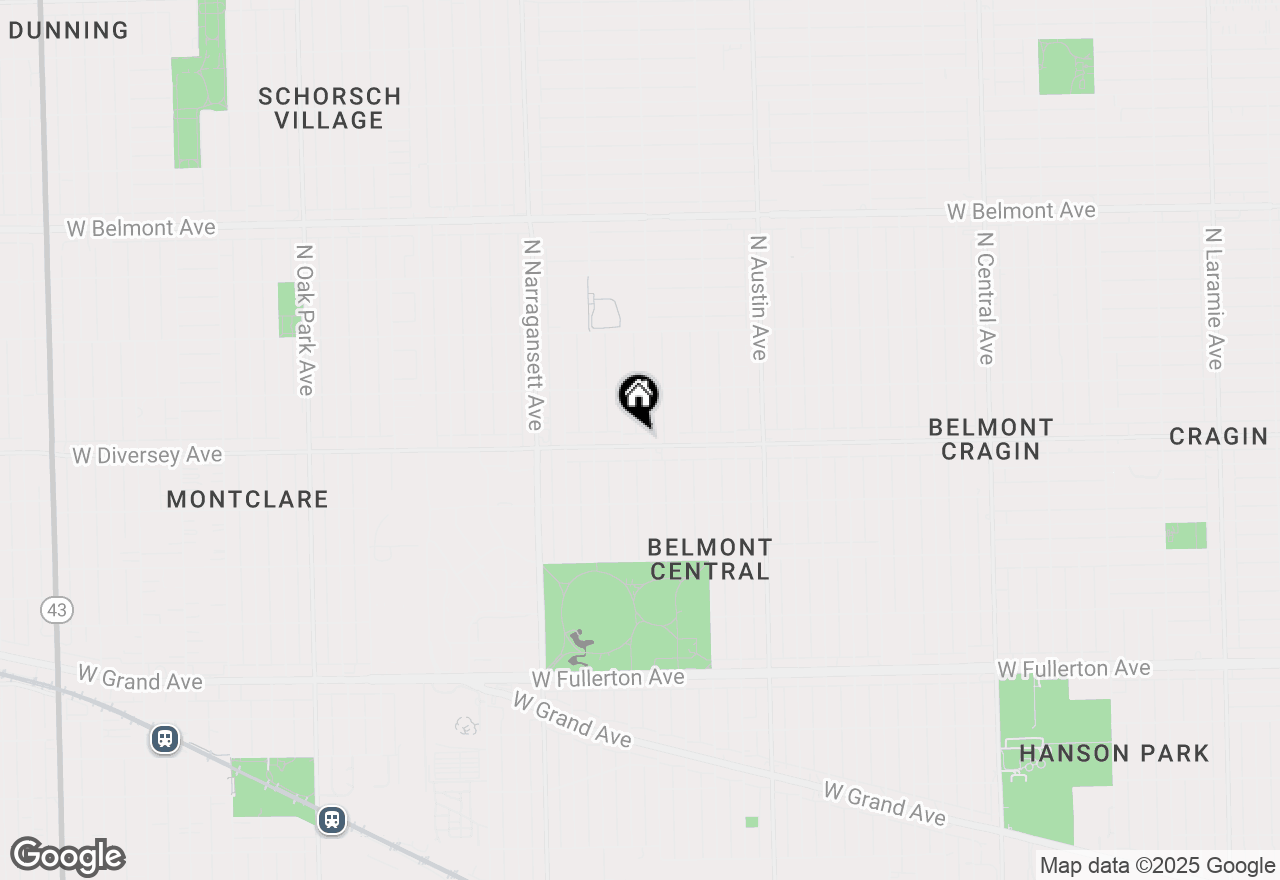 Map of 6210 W Diversey Avenue, Chicago, IL 60639