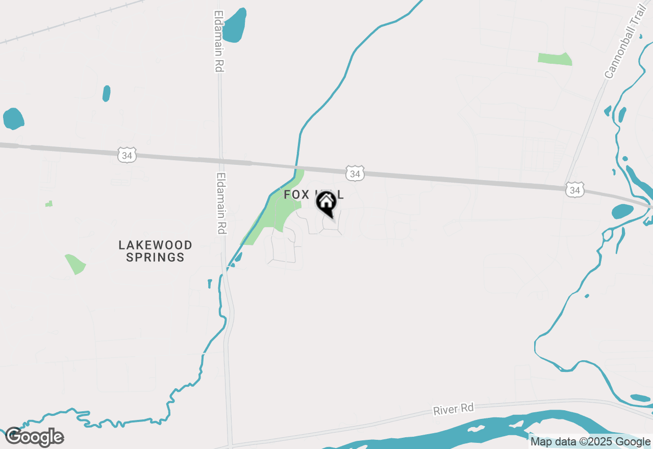 Map of 1409 White Pine Court, Yorkville, IL 60560