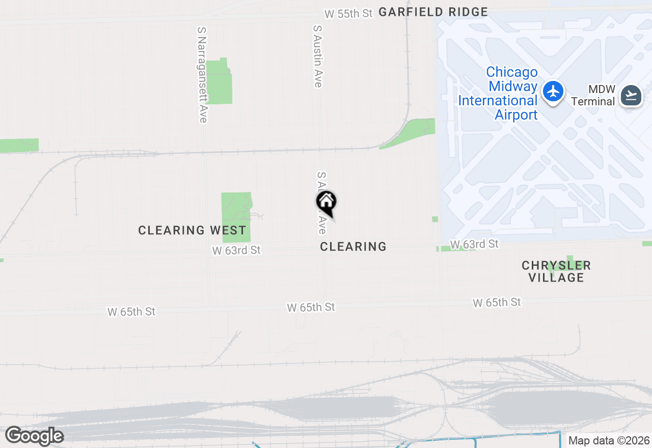 Map of 6207 S Austin Avenue, Chicago, IL 60638
