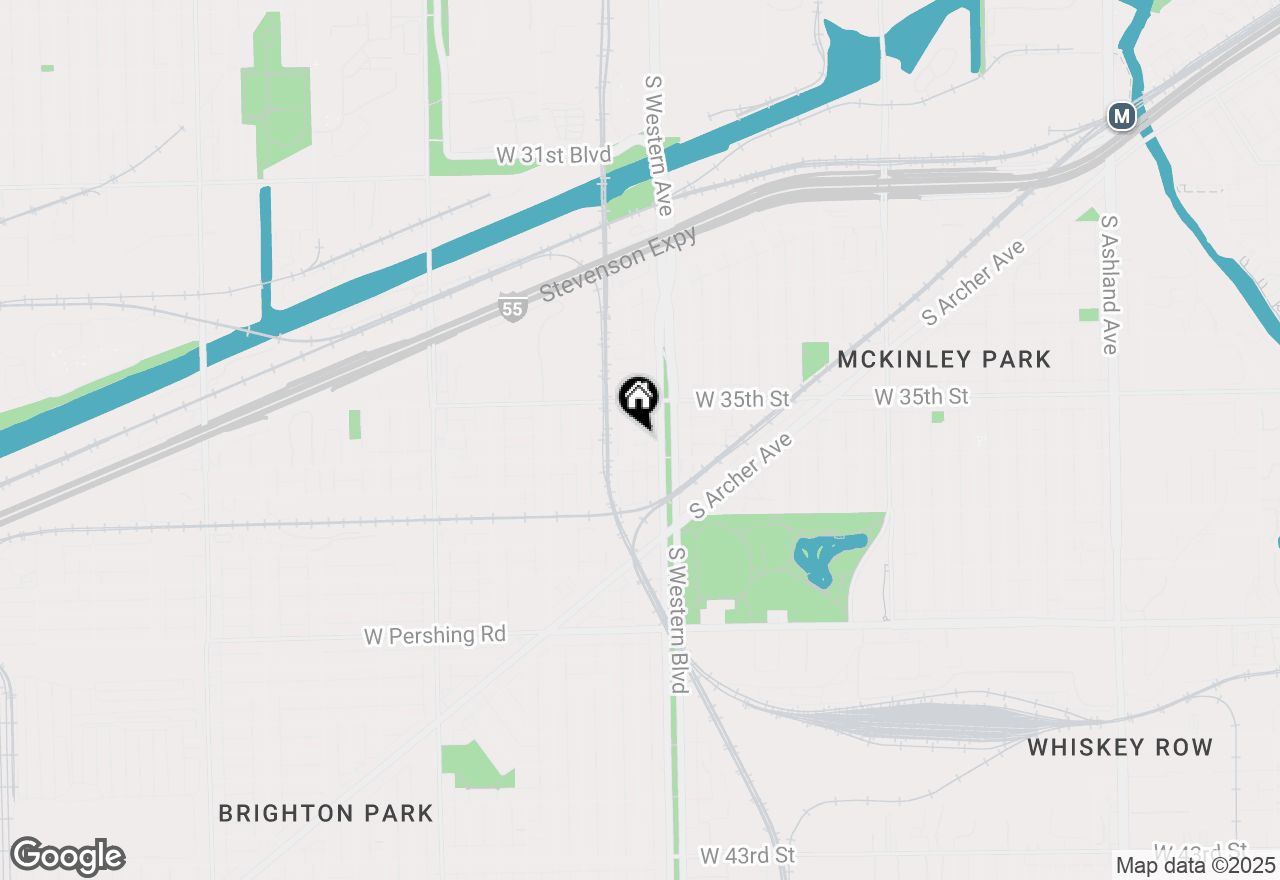 Map of 3543 S Artesian Avenue, Chicago, IL 60632