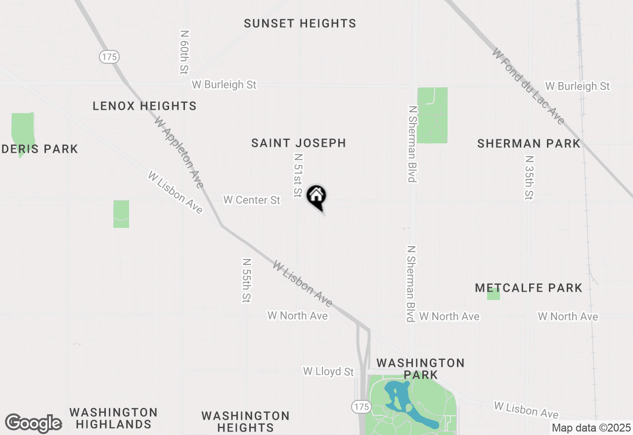 Map of 2632 N 50th St, Milwaukee, WI 53210