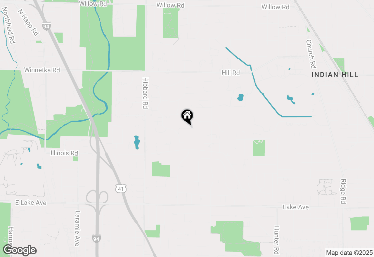 Map of 111 Woodley Road, Winnetka, IL 60093