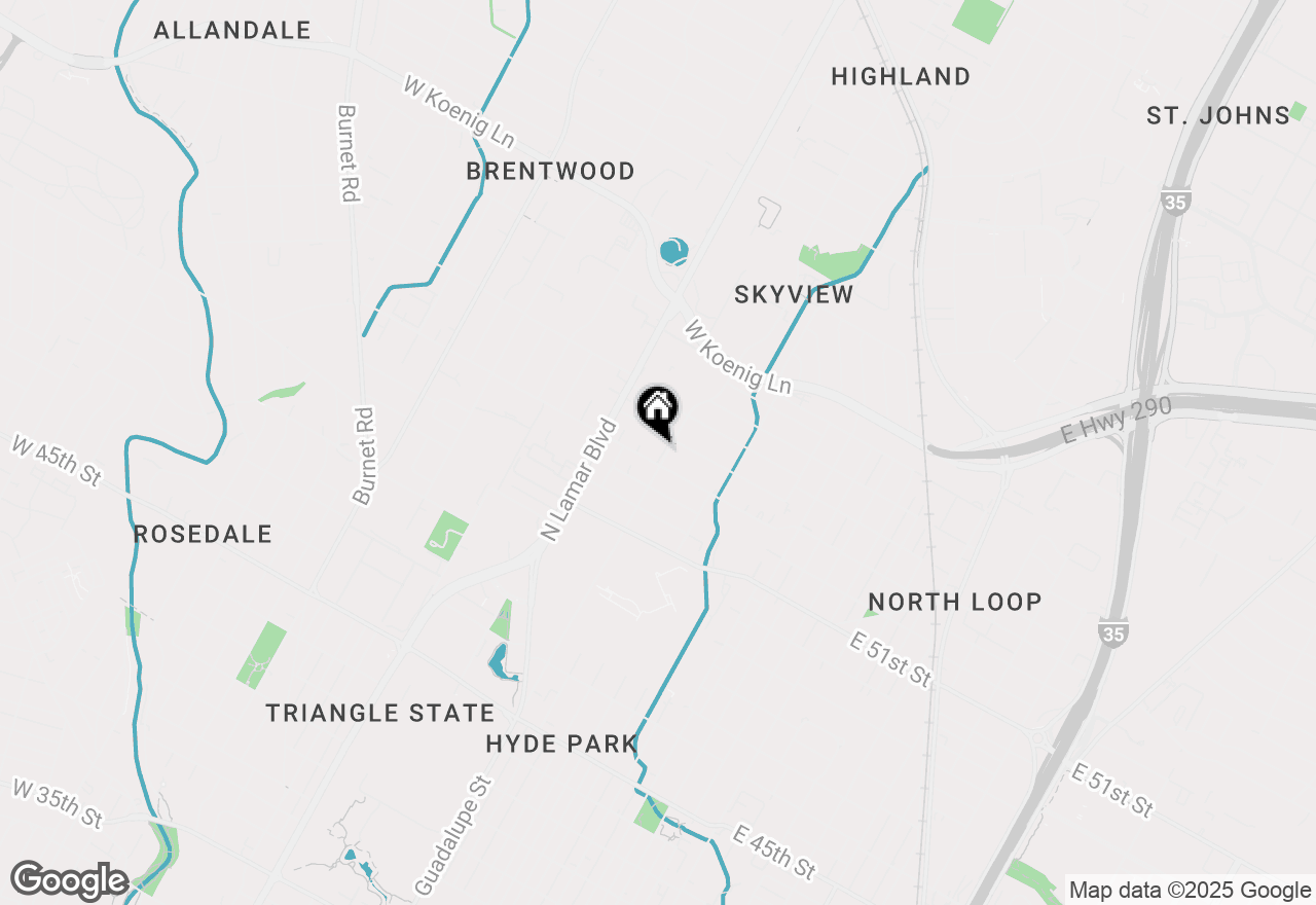 Map of 602 W North Loop Blvd #B, Austin, TX 78751