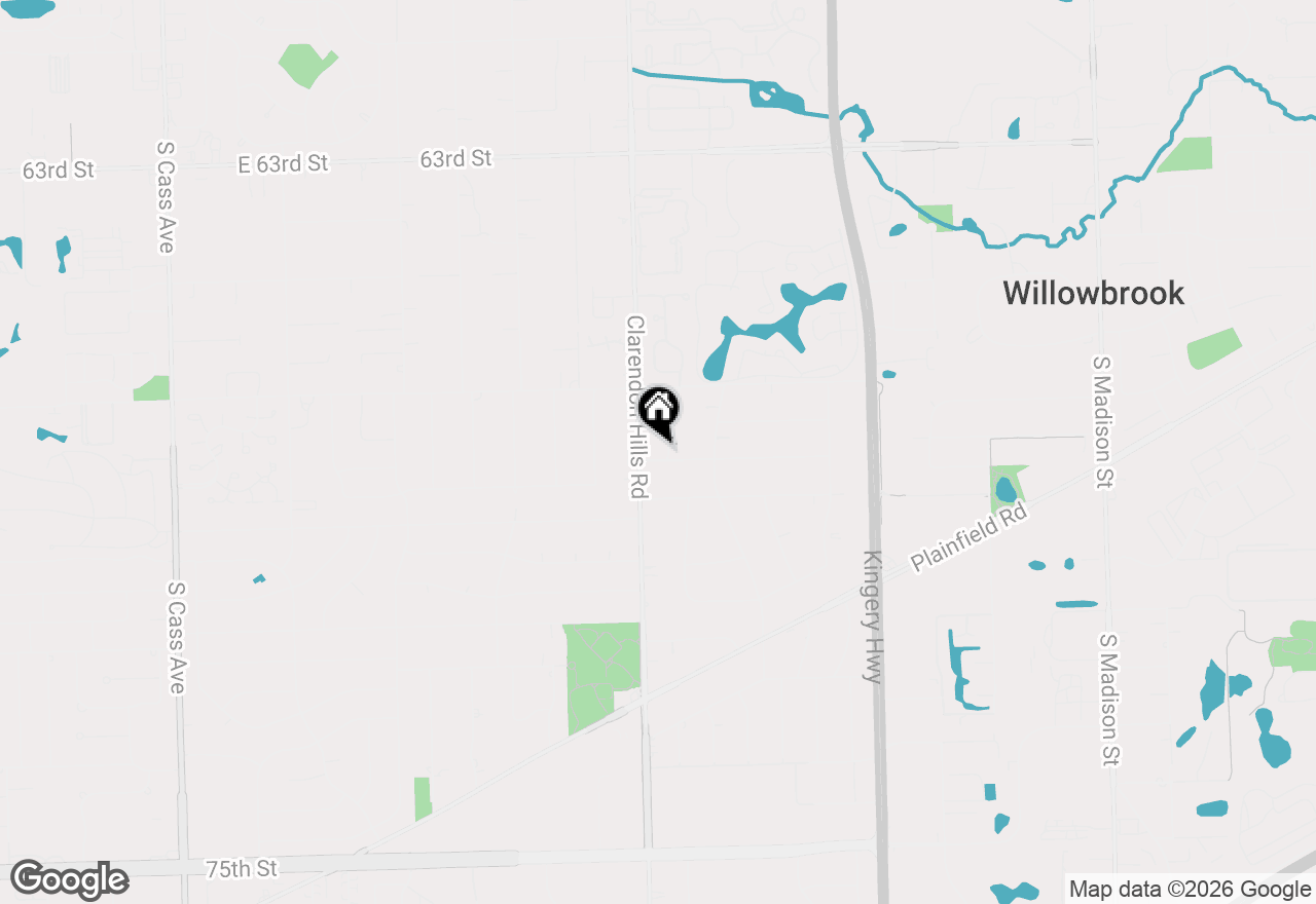 Map of 322 68th Street, Darien, IL 60561