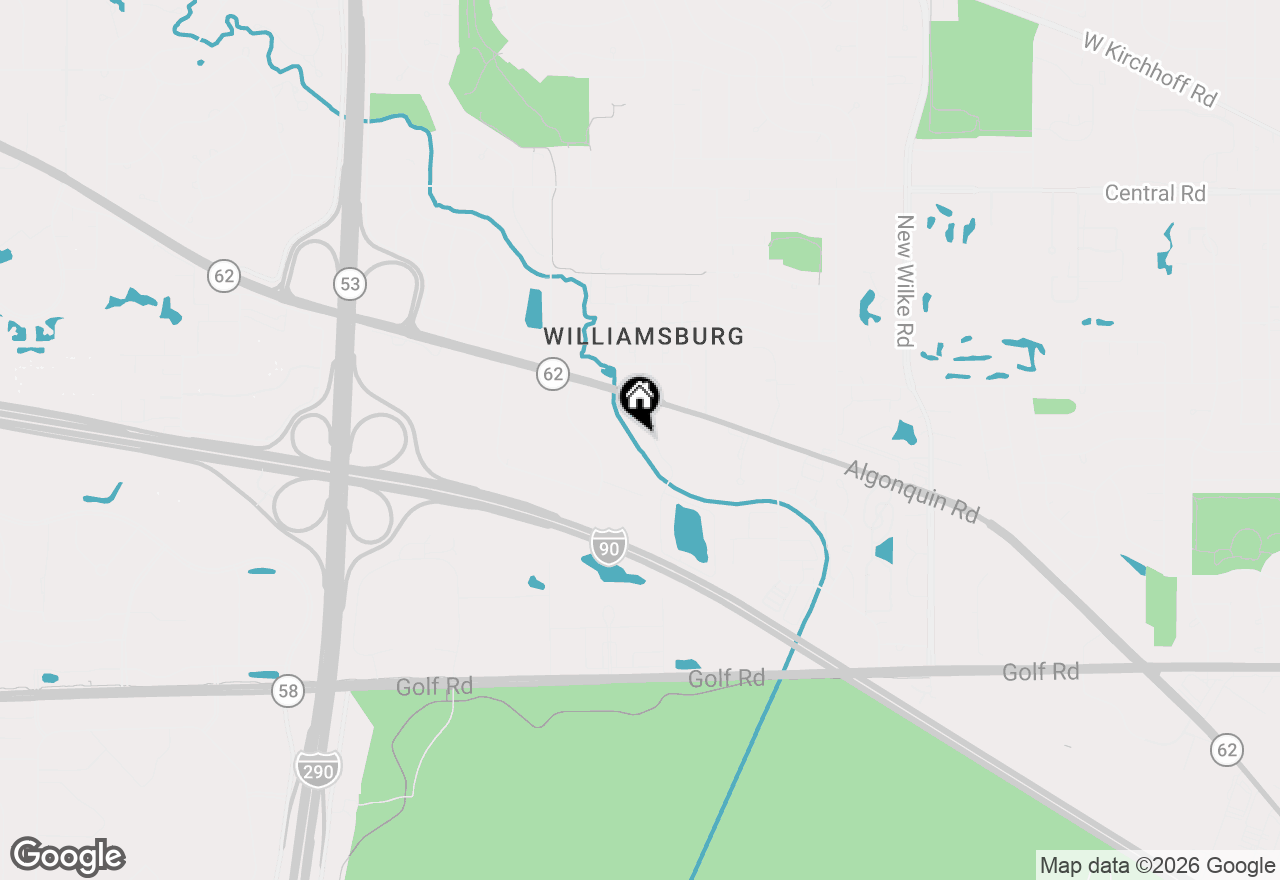 Map of 5101 Carriageway Drive #201, Rolling Meadows, IL 60008