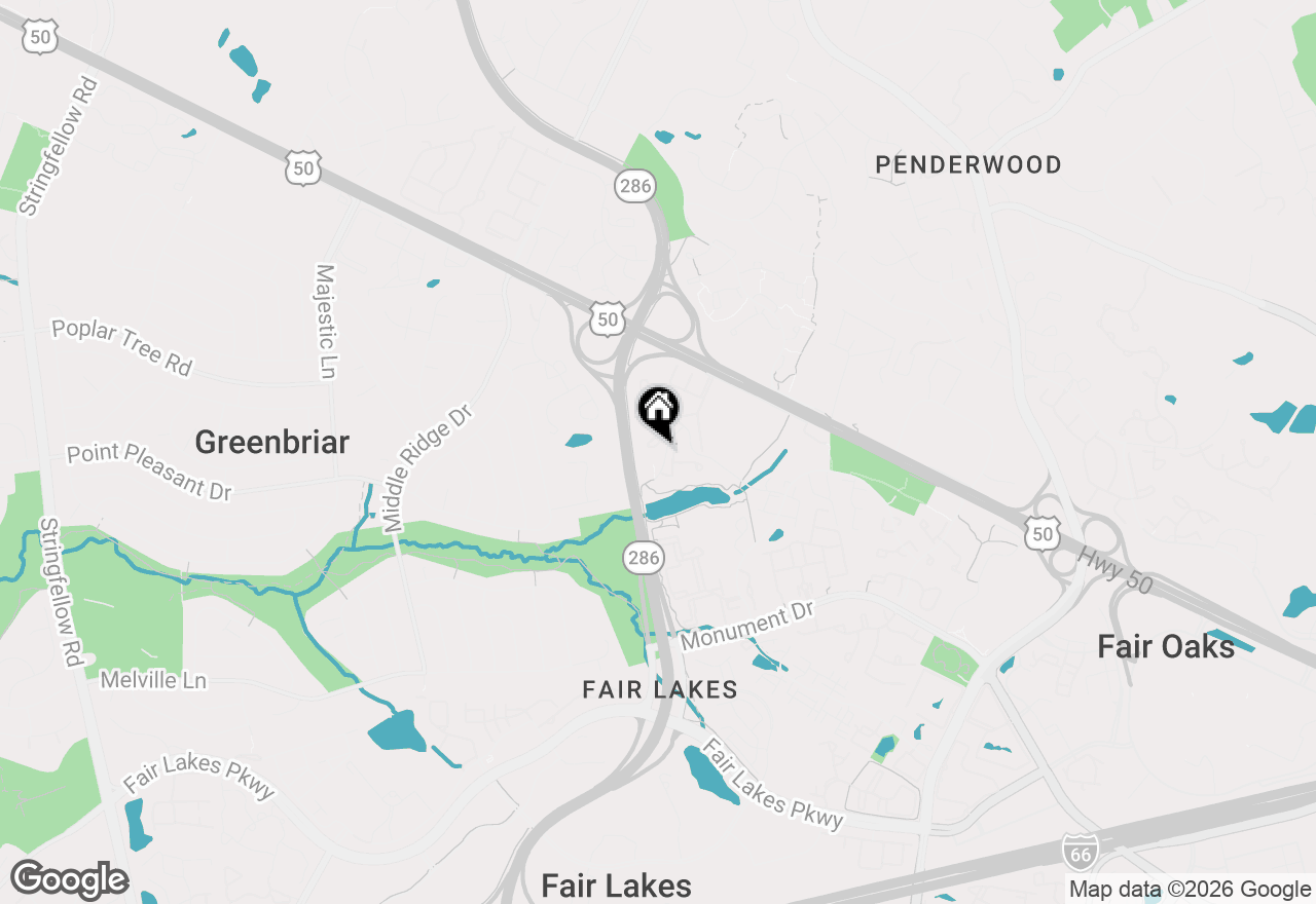 Map of 12632 Victoria Station Court, Fairfax, VA 22033