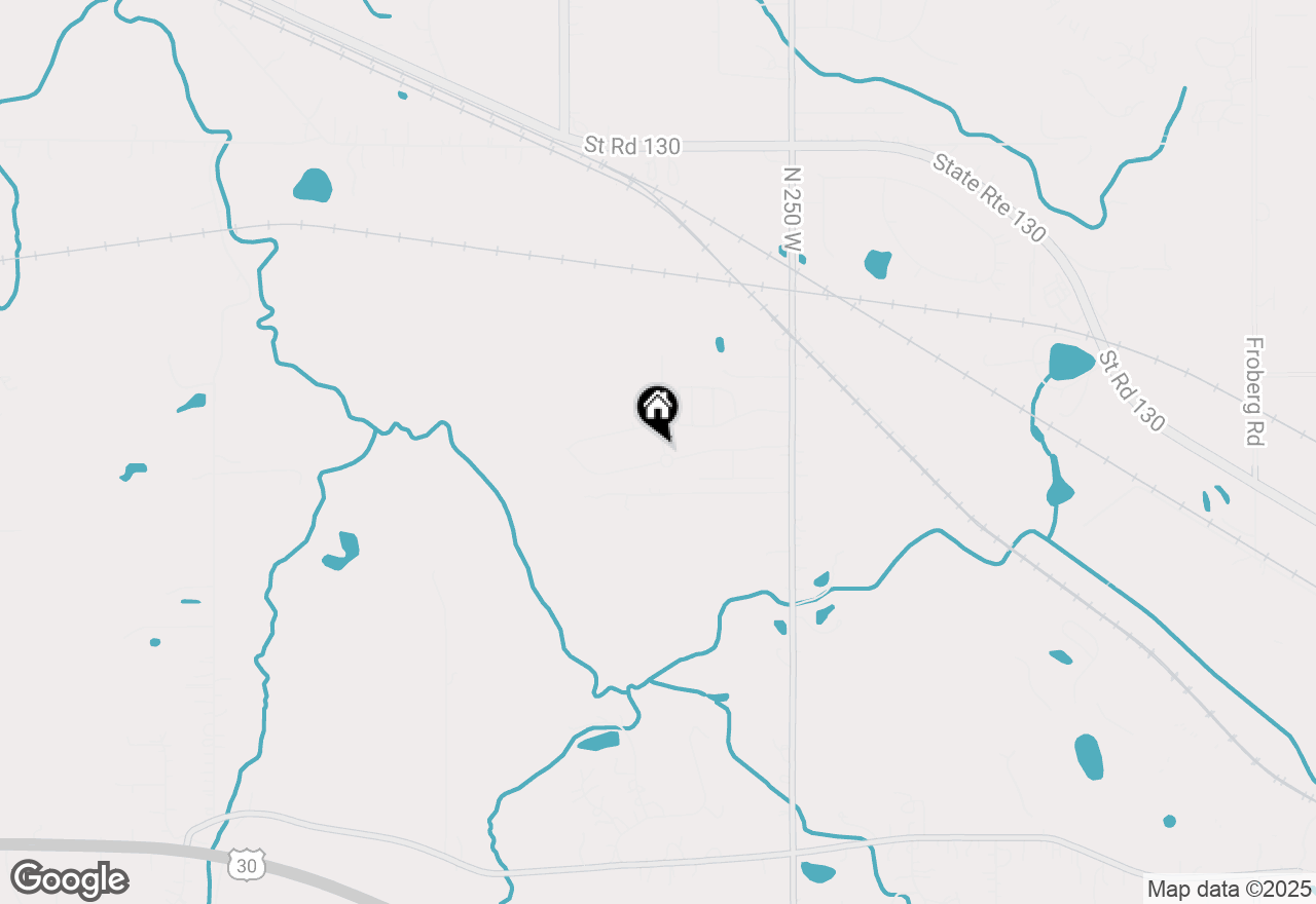 Map of 283 Apple Grove Lane, Valparaiso, IN 46385