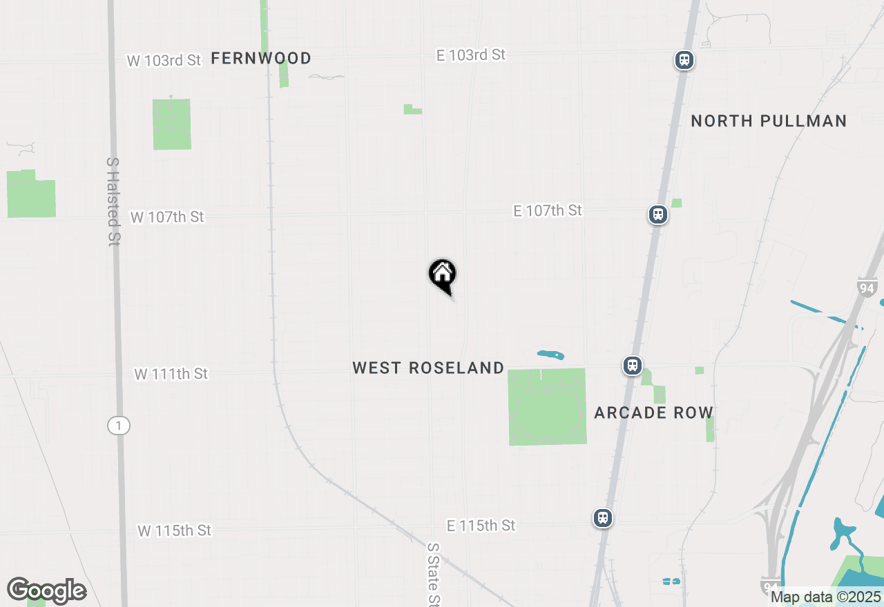 Map of 10916 S Wabash Avenue, Chicago, IL 60628