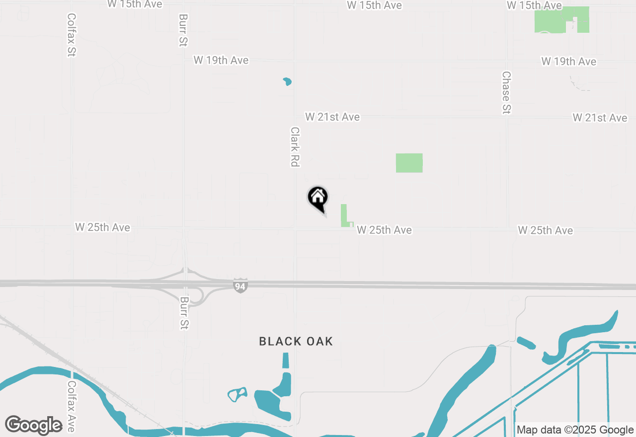 Map of 4411 W 24th Place, Gary, IN 46404