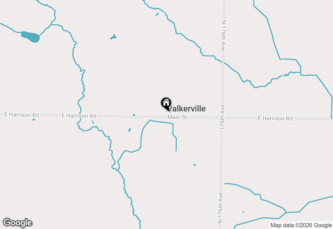 Map of 124 N Bogue Street, Hesperia, MI 49421